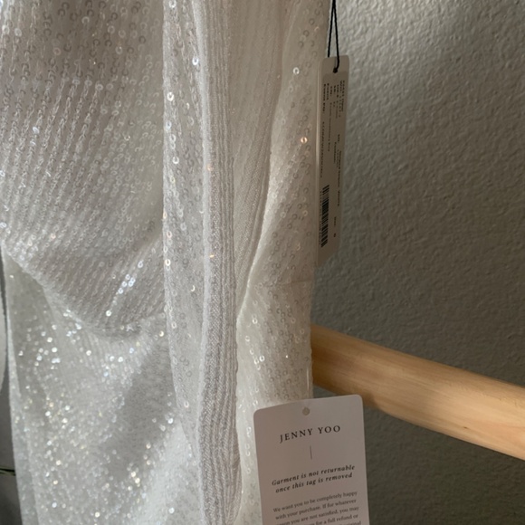 Jenny Yoo Opal Bridal Gown Size 0 - Picture 7 of 10